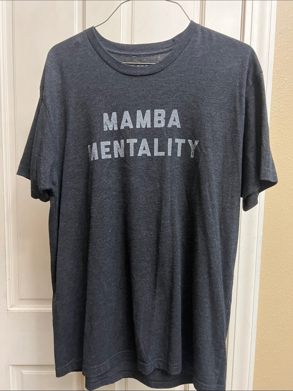 LG Black 'Mamba Mentality' Short Sleeve Graphic Tee